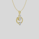 Lune Lab Diamond Pendant