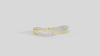 Ripple Layer - Lab Diamond Ring