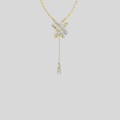 Tala cross Lab Diamond Pendant