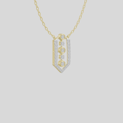 Mochi Lab Diamond Pendant