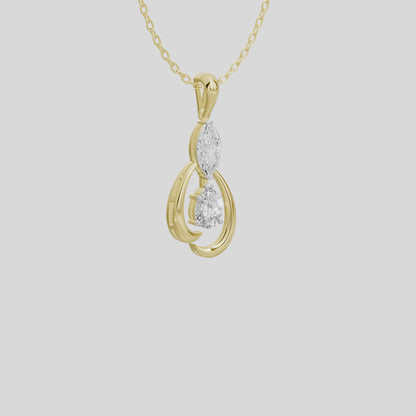Atrium Lab Diamond Pendant