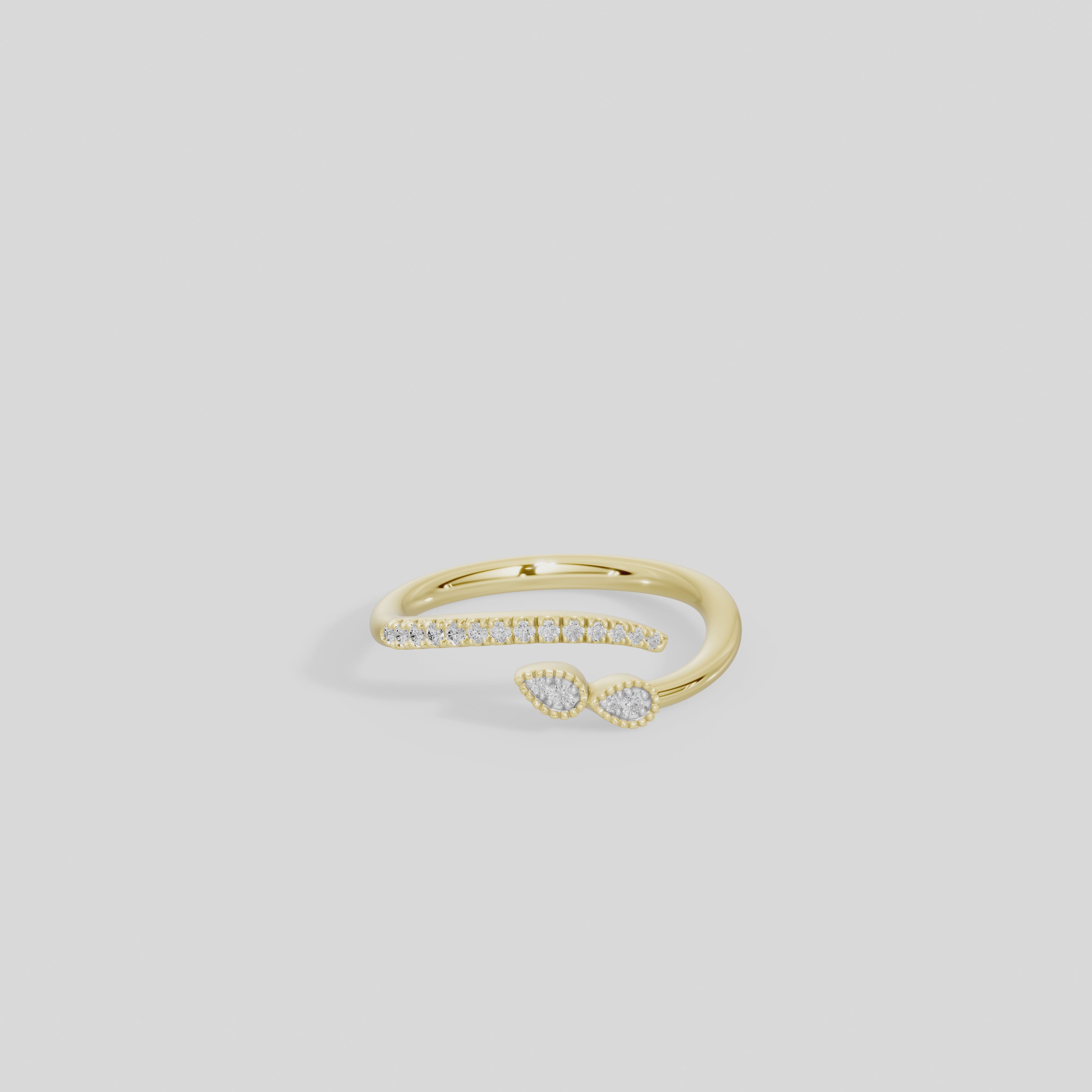 Sway - Lab Diamond Ring