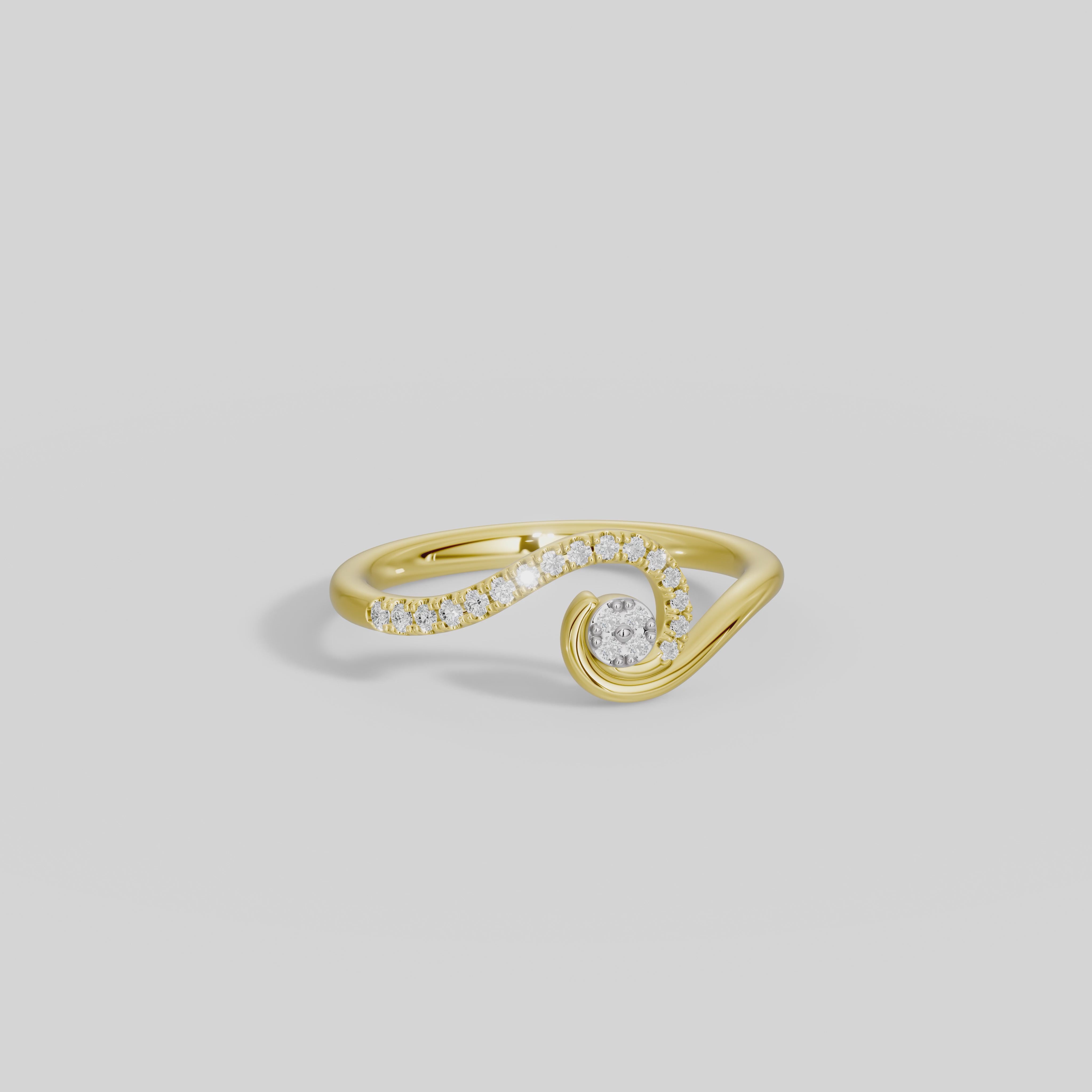 Swirl ring