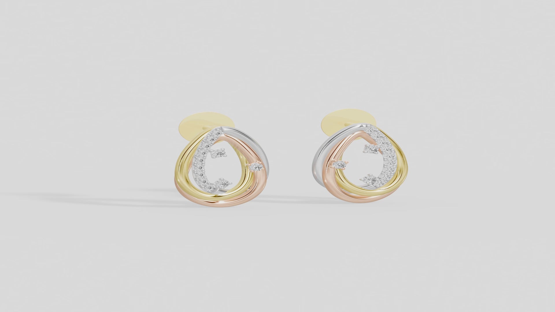 Trio – Poire Earrings