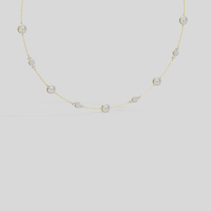 Diamond Drift - Lab Diamond Necklace