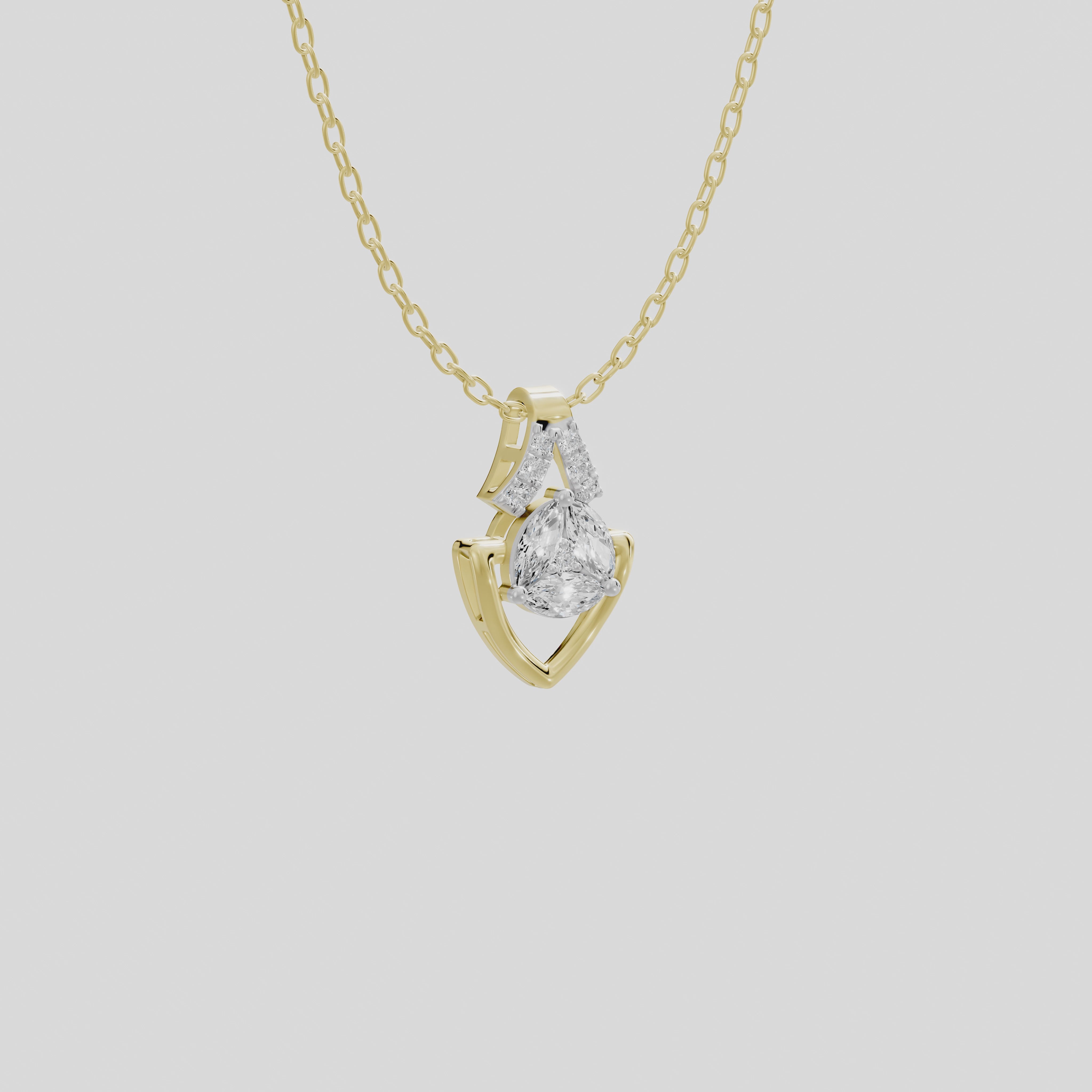 Serein Lab Diamond Pendant